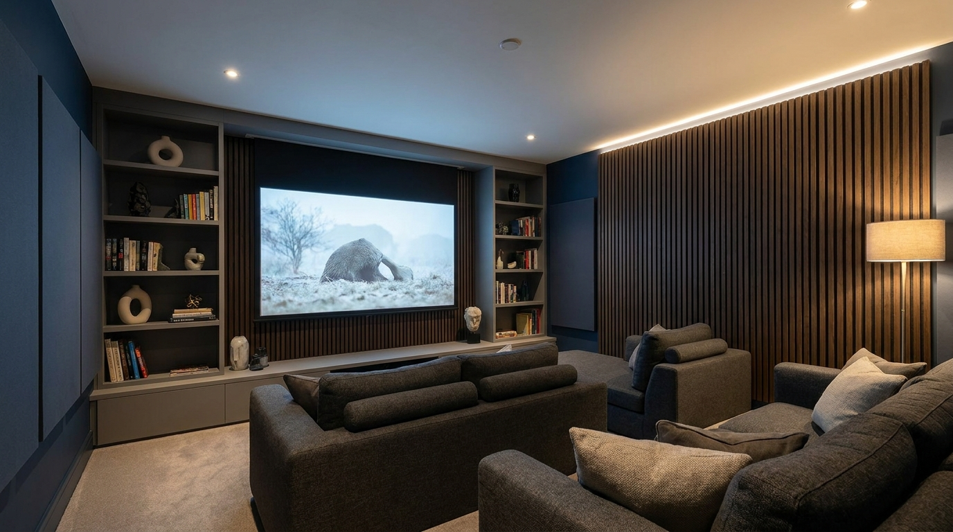 Cinema room rendering