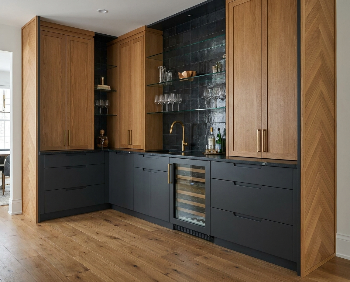 Wine bar rendering